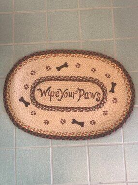 Wipe your Paws 20 x30 accent rug